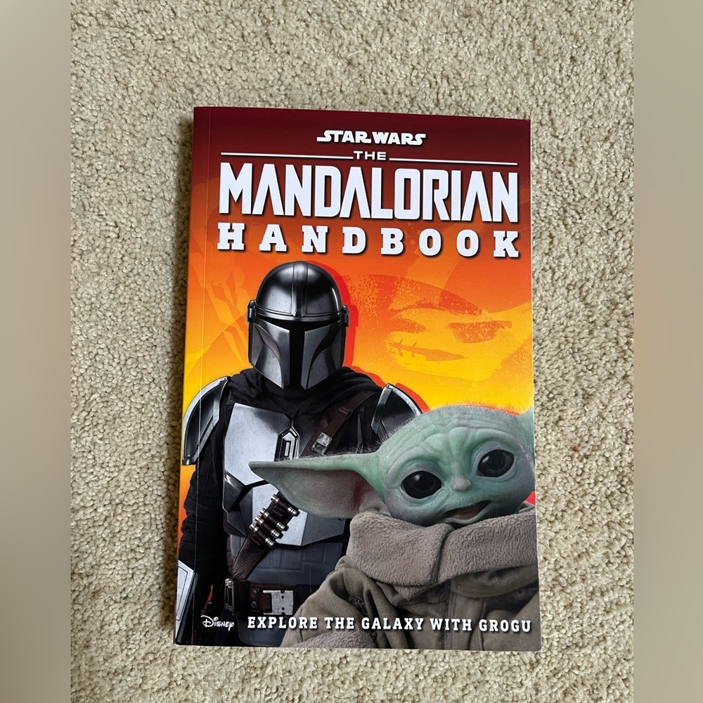 EUC STAR WARS MANDALORIN BOOK